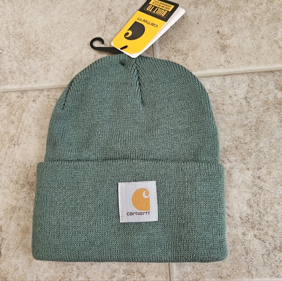 Carhartt Green Beanie NWT - Picture 1 of 6